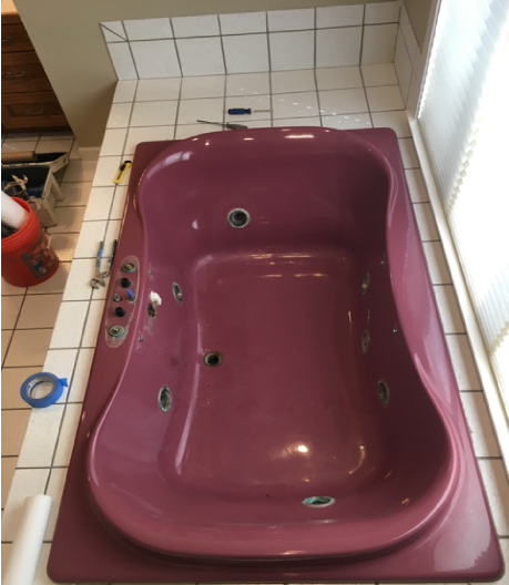 Jacuzzi Before